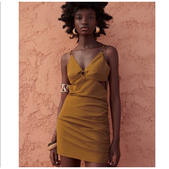 ZARA CUT OUT MINI DRESS - Picture 3 of 7